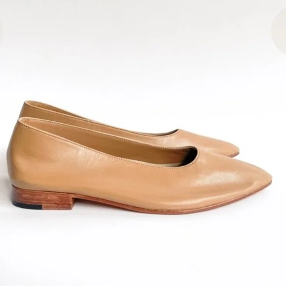 Martiniano party flats in tostado, 38 (US 7.5)